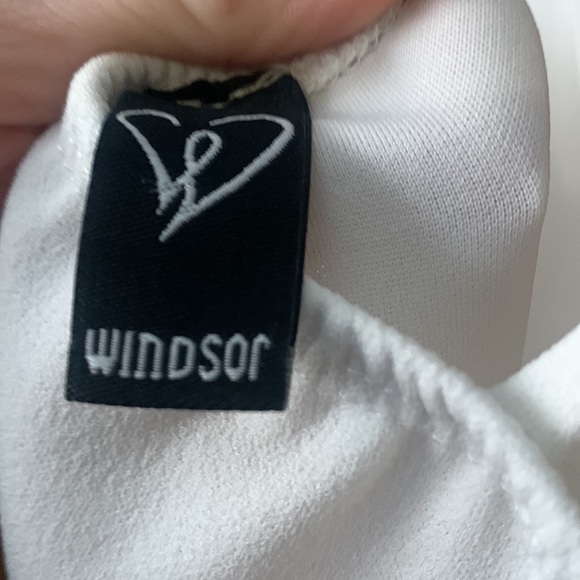 COPY - White Windsor tennis dress/romper - Picture 3 of 4